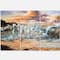 Designart - Horses from Waves - Animal Canvas Art Print